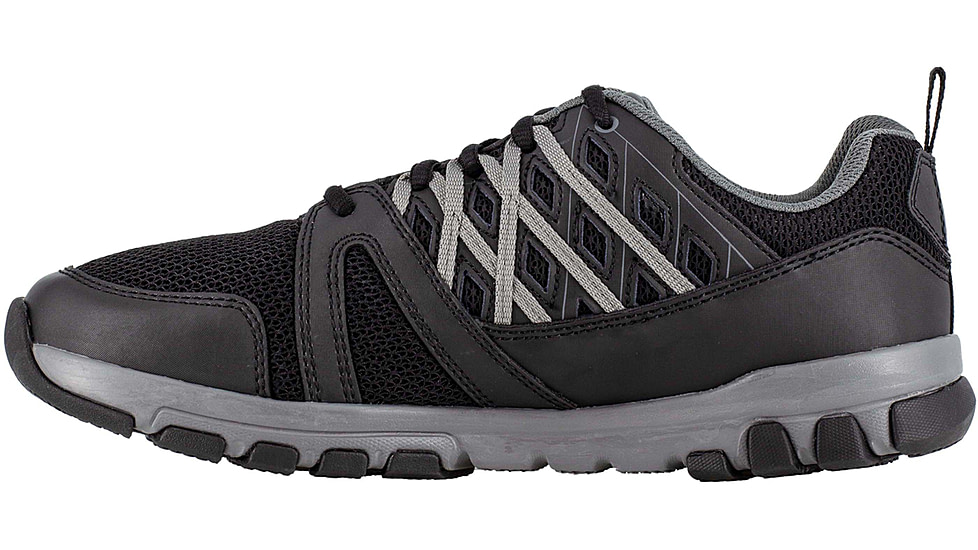 Reebok Sublite Work Athletic Oxford 8.5 W, Men, Black RB4015-Black-8.5-Mens-W