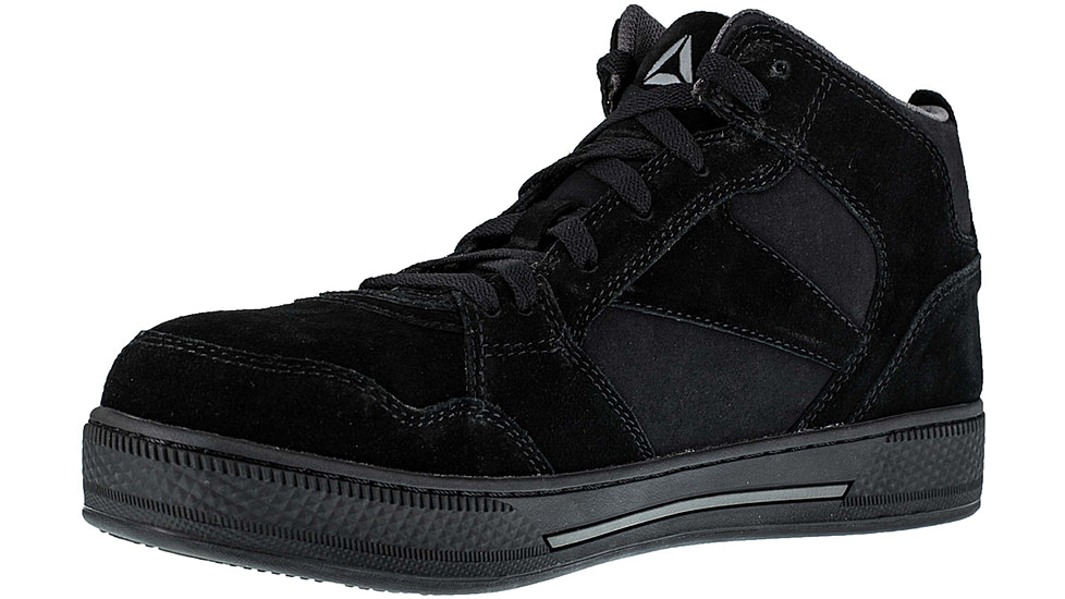 Reebok Womens Dayod Skateboard Hi Top Shoe, Black, 9, RB173-BLACK-9-Womens-M