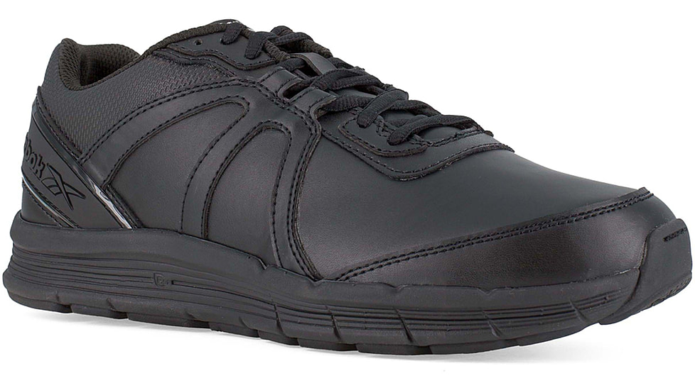 Reebok Womens Guide Work Performance Cross Trainer Soft Toe Shoes, Black, 6, RB350-BLACK-6-Womens-W
