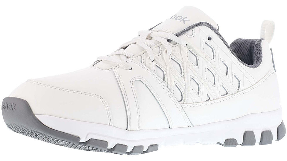 Reebok Womens Sublite Work Athletic Shoes, White, 6, RB424-WHITE-6-Womens-W