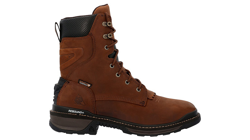Rocky Boots Rams Horn Composite Toe Work Boot - Mens, 9in, Dark Brown, 10.5, RKW0407-M-10.5