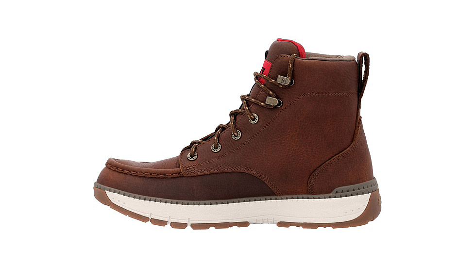 Rocky Boots Rebound Wedge Composite Toe Work Boot - Mens, 6in, Tobacco, 12, RKK0435-M-12