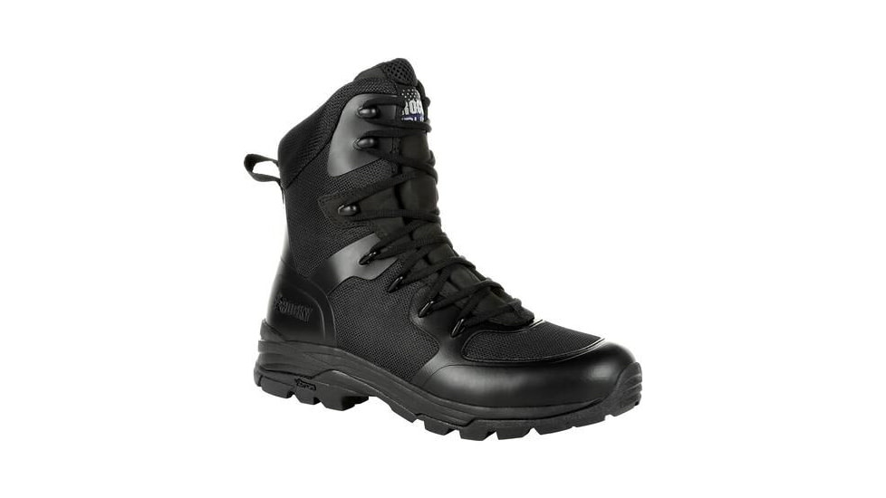 Rocky Boots Women's Code Blue 8'' Public Service Boot - RKD0056BK10M