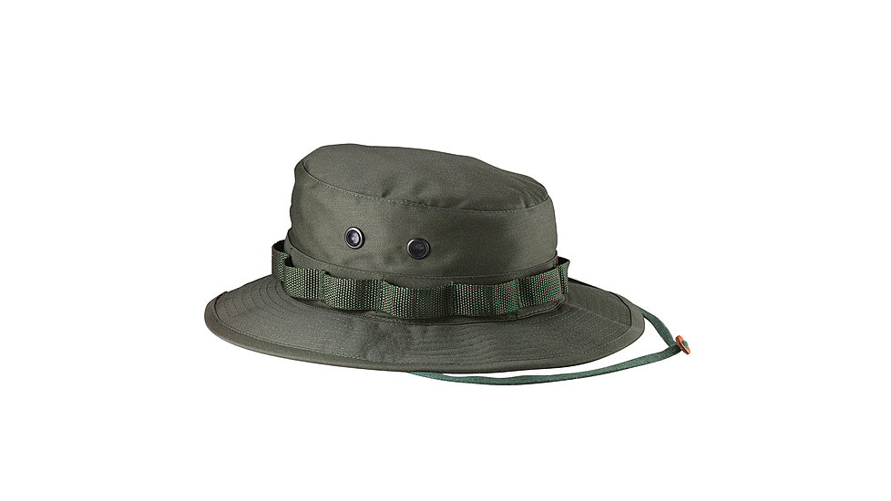 Rothco 100% Cotton Rip-Stop Boonie Hat, Olive Drab, 7 3/4, 5823-OliveDrab-734