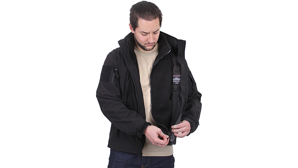 Rothco 3-in-1 Spec Ops Soft Shell Jacket, Large, 3943-L