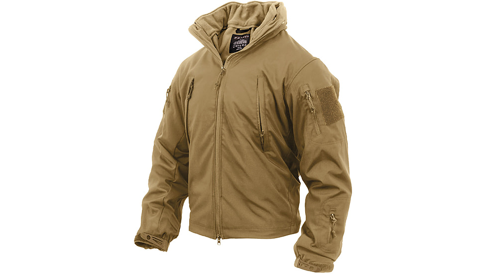 Rothco 3-in-1 Spec Ops Soft Shell Jacket, Coyote Brown, Extra Large, 3128-CoyoteBrown-XL