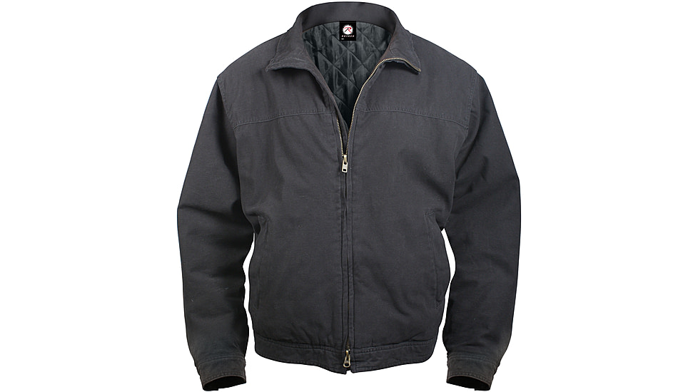Rothco 3 Season Concealed Carry Jacket, Black, Small, 5385-Black-S