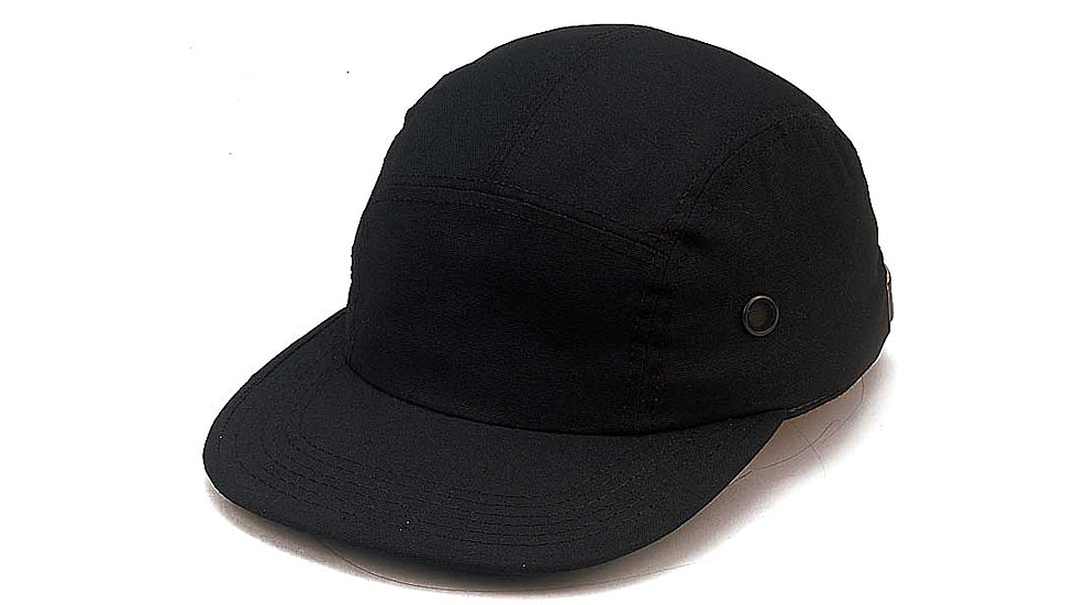 Rothco 5 Panel Military Street Cap, Black, 9540-Black