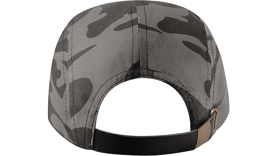 Rothco 5 Panel Military Street Cap, Black Camo, One Size, 95001-BlackCamo