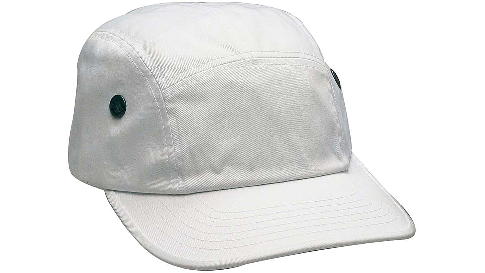 Rothco 5 Panel Military Street Cap, White, 9539-White