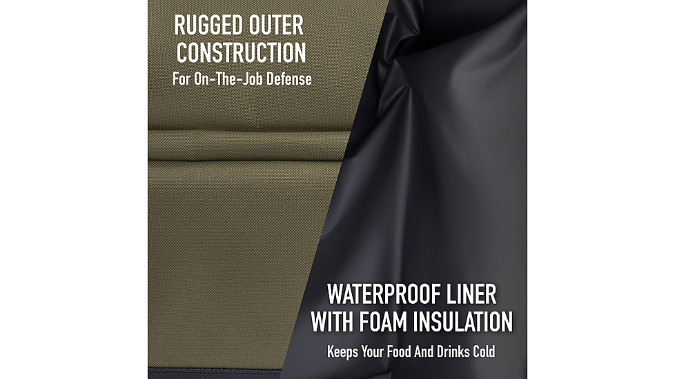 Rothco 925 Lunch Cooler, Black, 29090-Black