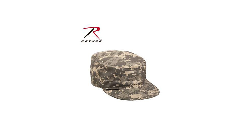 Rothco Adjustable Camo Fatigue Cap, Woodland Camo, 4540-WoodlandCamo