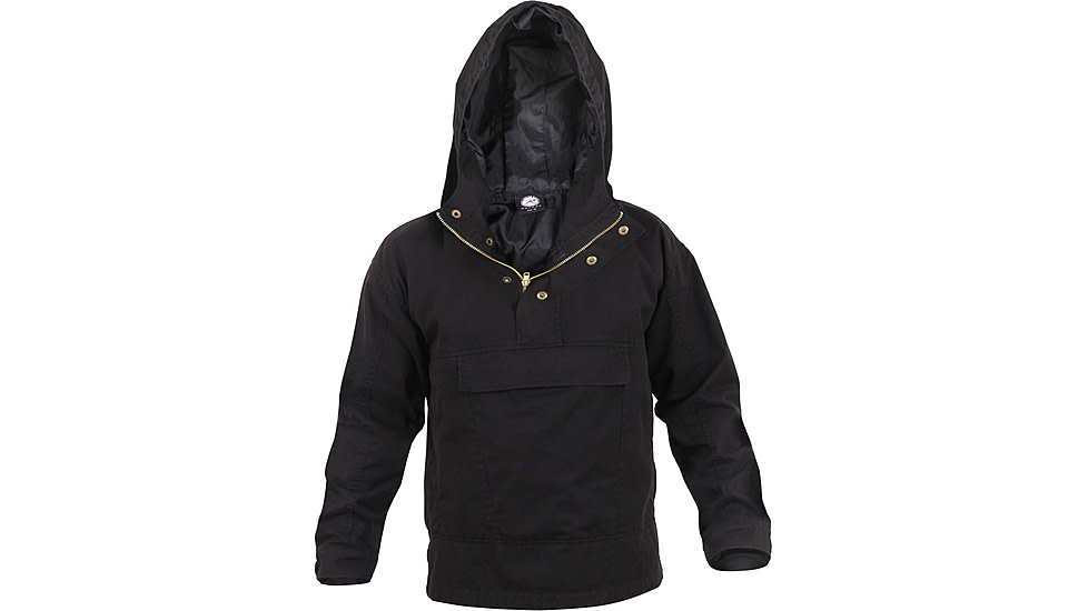 Rothco Anorak Parka, Black, XL, 3857-Black-XL