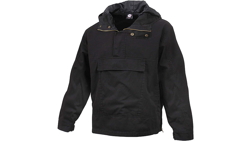 Rothco Anorak Parka, Black, XL, 3857-Black-XL