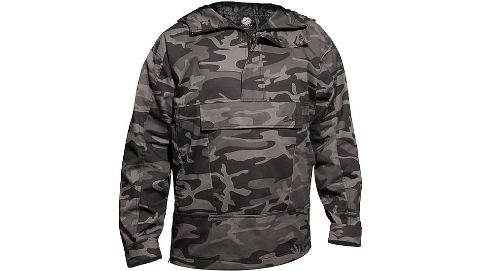 Rothco Anorak Parka - Mens, Black Camo, Extra Large, 38470-BlackCamo-XL