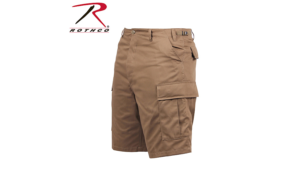 Rothco Tactical BDU Shorts - Mens, Coyote Brown, Large, 66212-CoyoteBrown-L