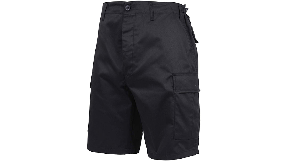 Rothco BDU Shorts, Black, Extra Large, 65206-Black-XL