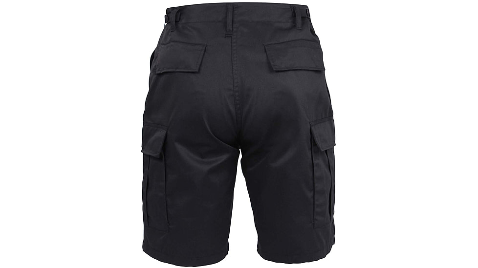 Rothco BDU Shorts, Black, Extra Large, 65206-Black-XL