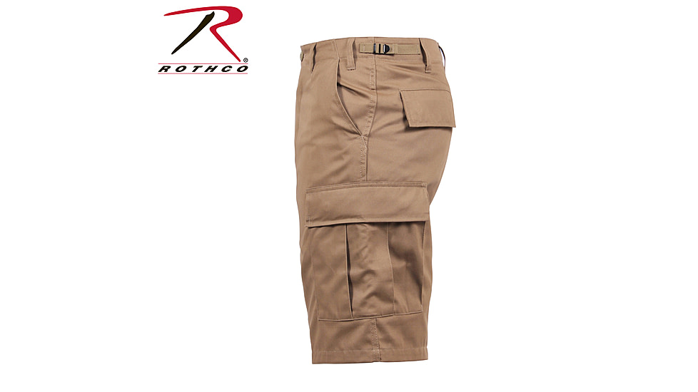 Rothco Tactical BDU Shorts - Mens, Coyote Brown, Large, 66212-CoyoteBrown-L