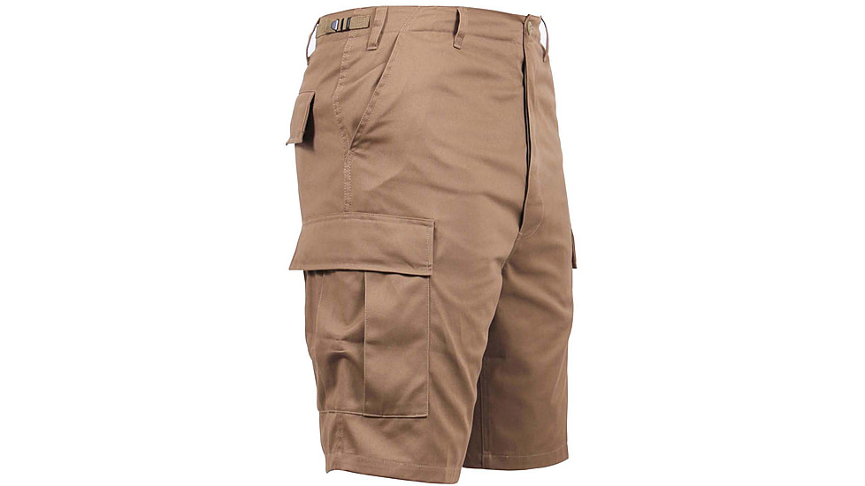Rothco BDU Shorts, Coyote Brown, Large, 66212-CoyoteBrown-L