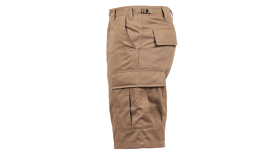 Rothco Tactical BDU Shorts - Mens, Coyote Brown, Large, 66212-CoyoteBrown-L