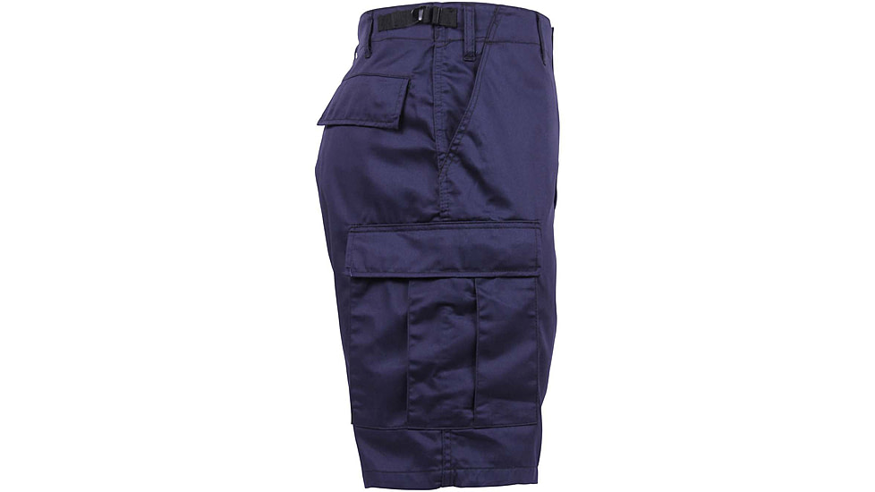 Rothco BDU Shorts, Navy Blue, Medium, 65209-NavyBlue-M