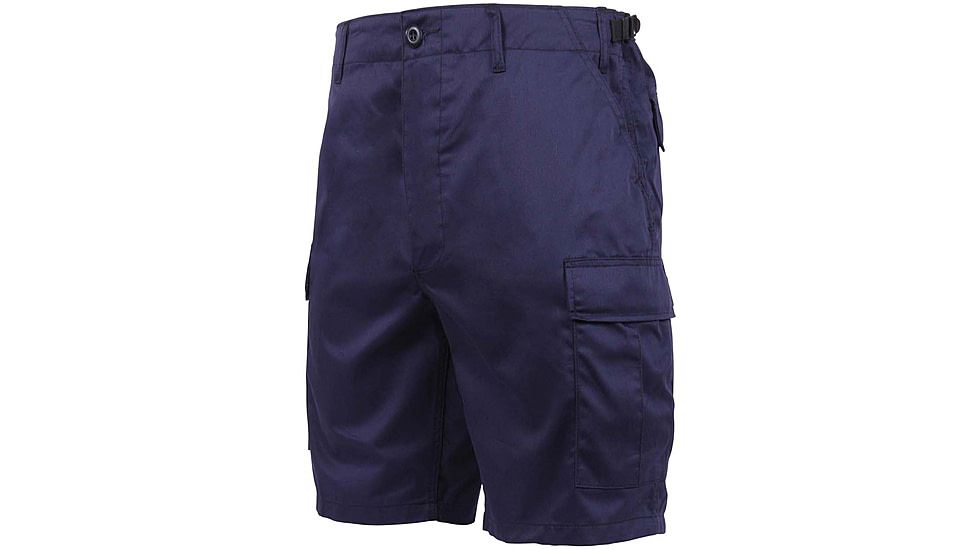 Rothco BDU Shorts, Navy Blue, Medium, 65209-NavyBlue-M