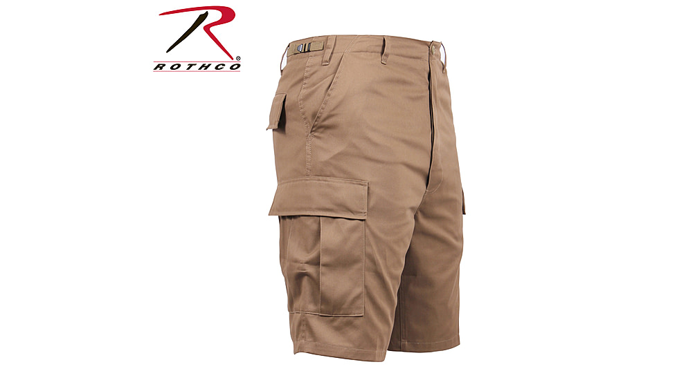 Rothco Tactical BDU Shorts - Mens, Coyote Brown, Large, 66212-CoyoteBrown-L