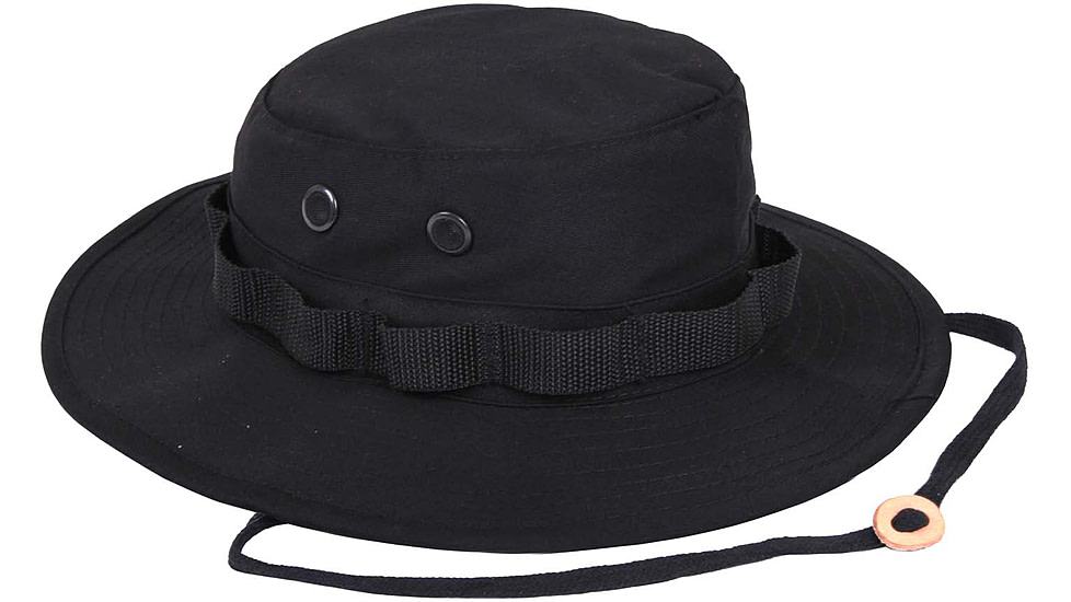 Rothco Boonie Hat, Black, 7, 5803-Black-7