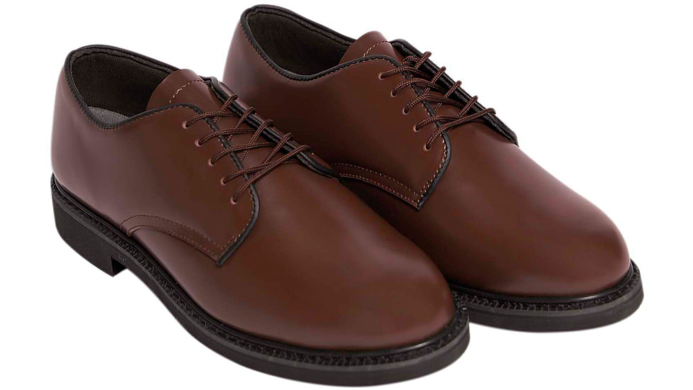 Rothco Brown Uniform Oxford, Brown, 11.5, Regular, 3992-Brown-11.5-Regular