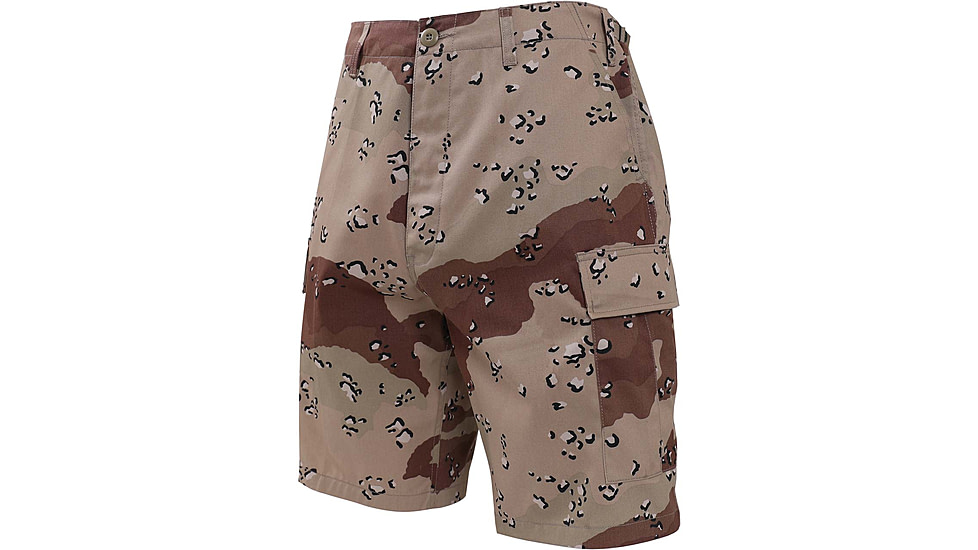Rothco Camo BDU Shorts, 6-Color Desert Camo, Extra Large, 7072-6-ColorDesertCamo-XL