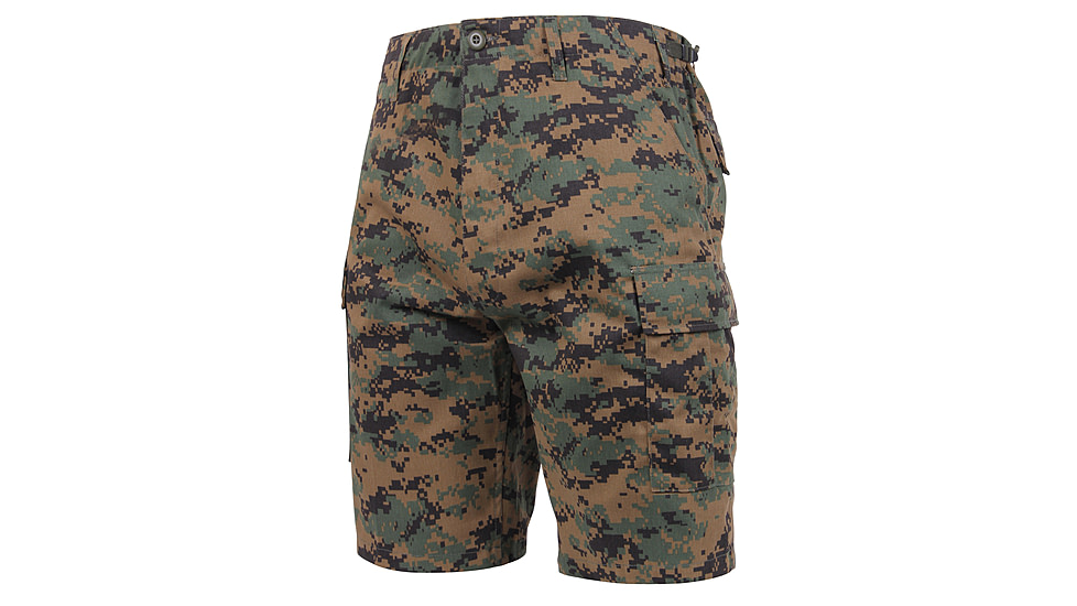 Rothco Camo BDU Shorts, Tri-Color Desert Camo, Large, 7672-Tri-ColorDesertCamo-L