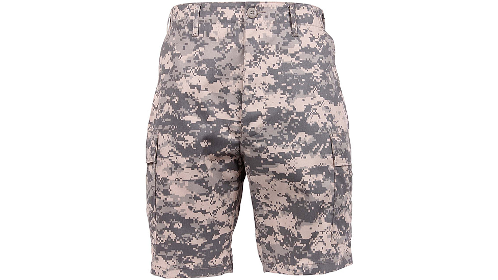 Rothco Camo BDU Shorts, ACU Digital Camo, Large, 65312-ACUDigitalCamo-L