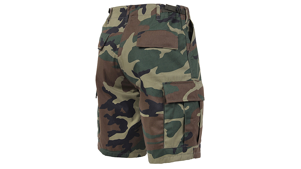 Rothco Camo BDU Shorts, Tri-Color Desert Camo, Large, 7672-Tri-ColorDesertCamo-L