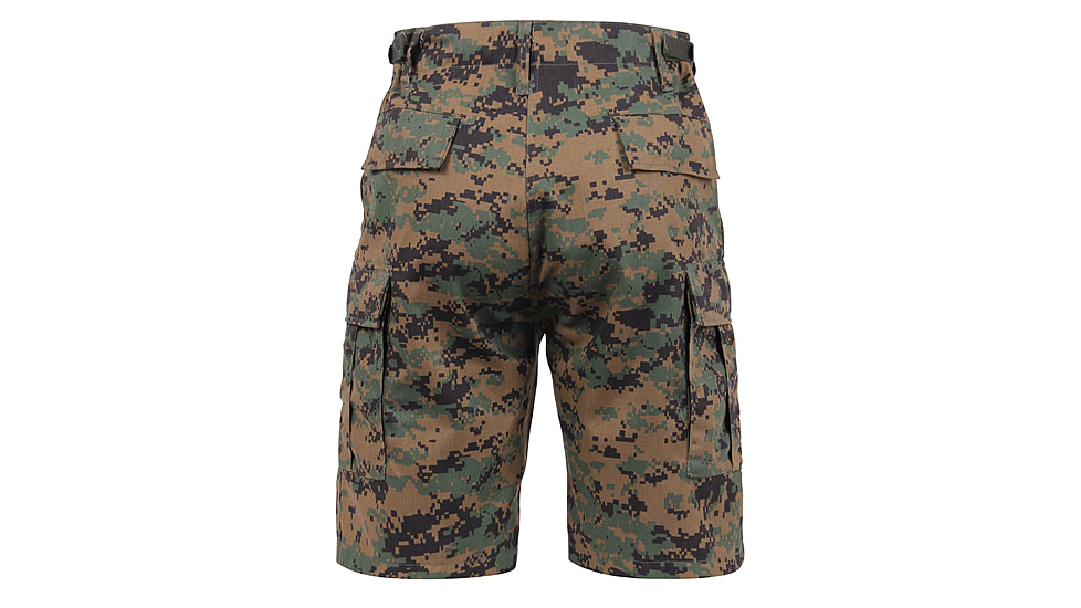 Rothco Camo BDU Shorts, Tri-Color Desert Camo, Large, 7672-Tri-ColorDesertCamo-L