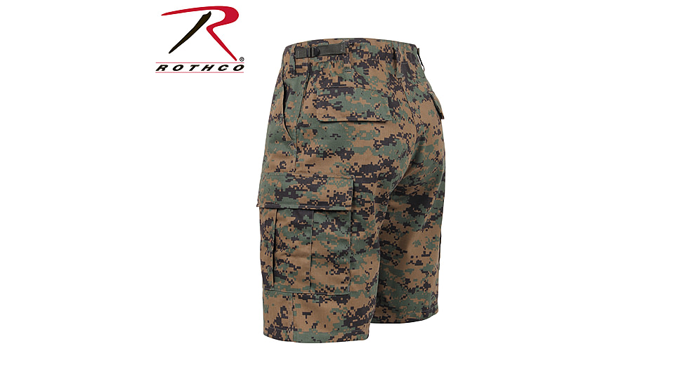 Rothco Camo BDU Shorts, Tri-Color Desert Camo, Large, 7672-Tri-ColorDesertCamo-L