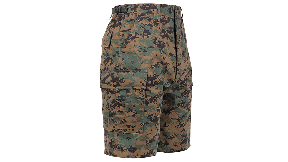 Rothco Camo BDU Shorts, Tri-Color Desert Camo, Large, 7672-Tri-ColorDesertCamo-L