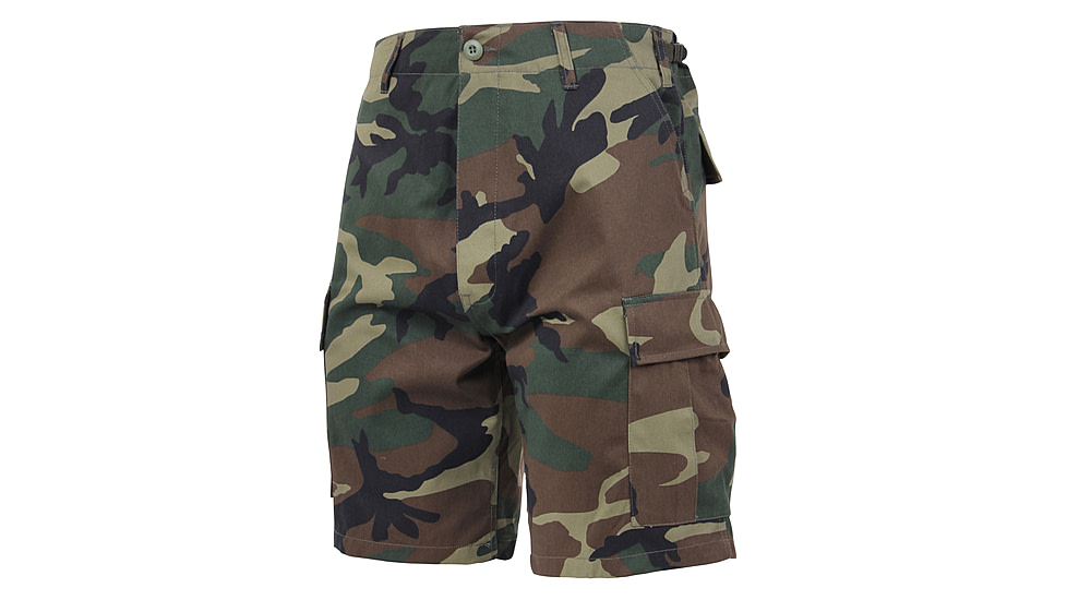 Rothco Camo BDU Shorts, Tri-Color Desert Camo, Large, 7672-Tri-ColorDesertCamo-L
