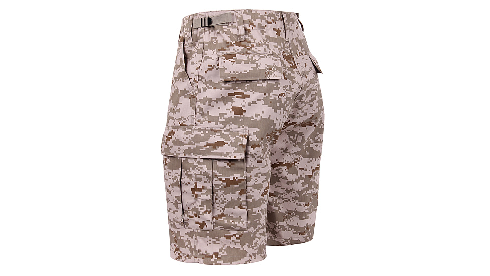 Rothco Camo BDU Shorts, Tri-Color Desert Camo, Large, 7672-Tri-ColorDesertCamo-L