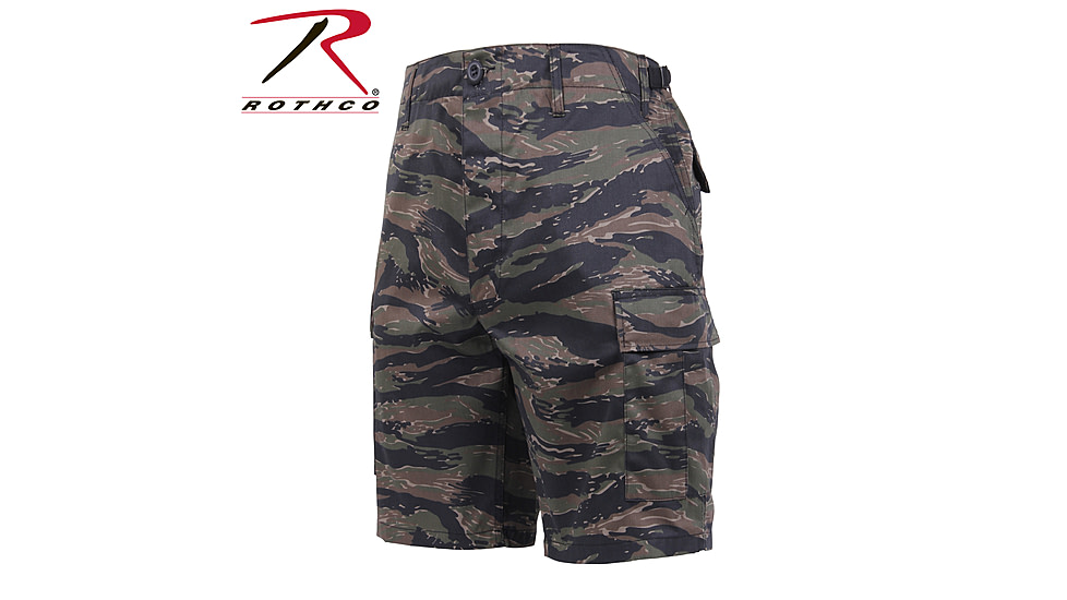 Rothco Camo BDU Shorts, Tri-Color Desert Camo, Large, 7672-Tri-ColorDesertCamo-L