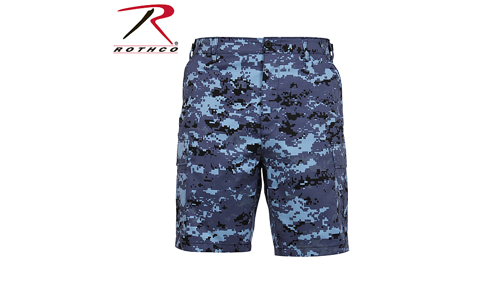 Rothco Camo BDU Shorts, Tri-Color Desert Camo, Large, 7672-Tri-ColorDesertCamo-L