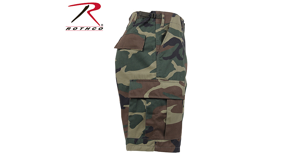 Rothco Camo BDU Shorts, Tri-Color Desert Camo, Large, 7672-Tri-ColorDesertCamo-L