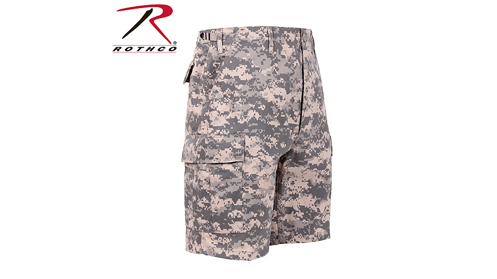 Rothco Camo BDU Shorts, Tri-Color Desert Camo, Large, 7672-Tri-ColorDesertCamo-L