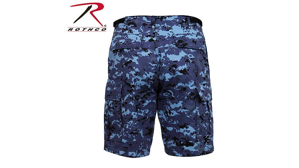 Rothco Camo BDU Shorts, Tri-Color Desert Camo, Large, 7672-Tri-ColorDesertCamo-L