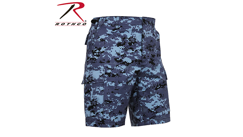 Rothco Camo BDU Shorts, Tri-Color Desert Camo, Large, 7672-Tri-ColorDesertCamo-L