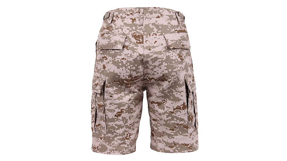 Rothco Camo BDU Shorts, Tri-Color Desert Camo, Large, 7672-Tri-ColorDesertCamo-L