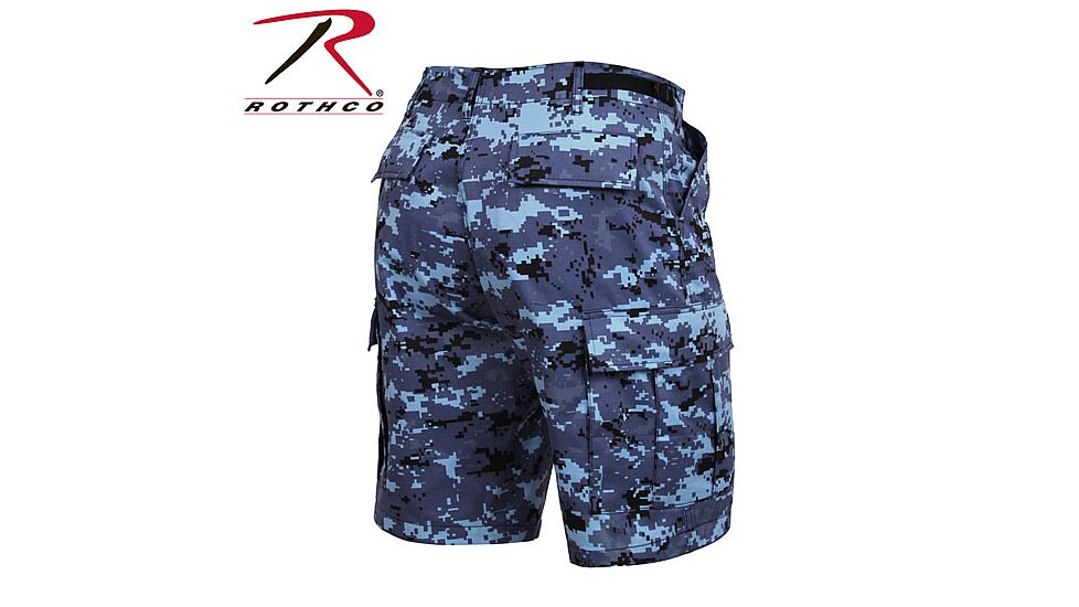 Rothco Camo BDU Shorts, Tri-Color Desert Camo, Large, 7672-Tri-ColorDesertCamo-L