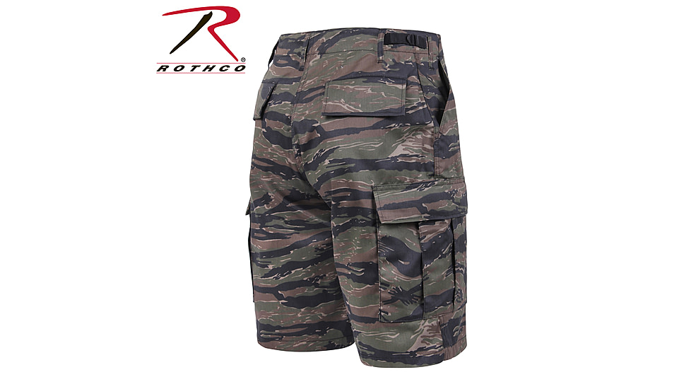 Rothco Camo BDU Shorts, Tri-Color Desert Camo, Large, 7672-Tri-ColorDesertCamo-L