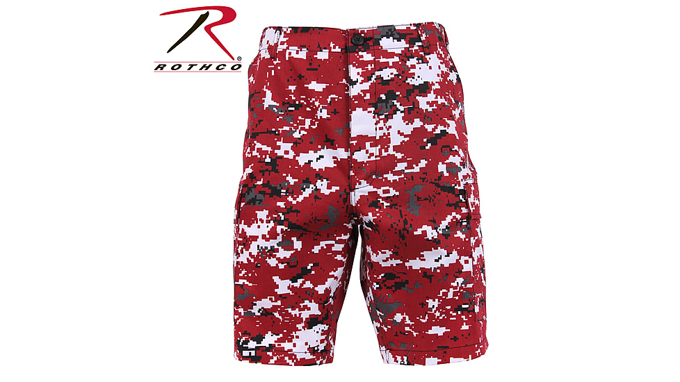 Rothco Camo BDU Shorts, Tri-Color Desert Camo, Large, 7672-Tri-ColorDesertCamo-L