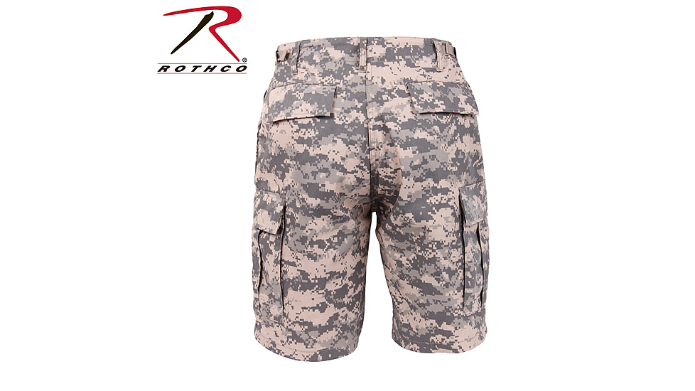 Rothco Camo BDU Shorts, Tri-Color Desert Camo, Large, 7672-Tri-ColorDesertCamo-L
